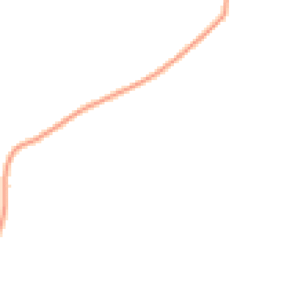Night-time road noise heatmap for HR3 5HU