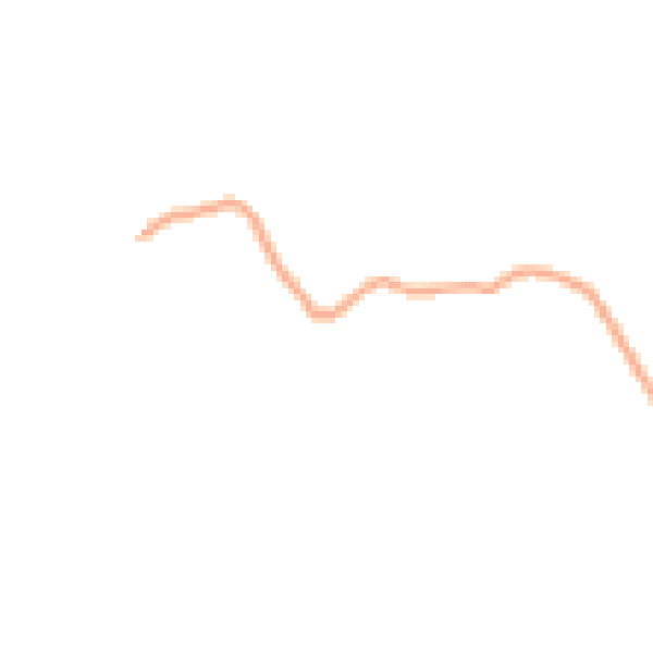 Daytime road noise heatmap for HR3 5RN