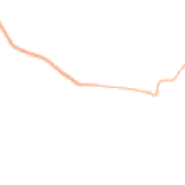 Night-time road noise heatmap for HR3 6AJ