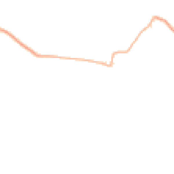 Night-time road noise heatmap for HR3 6AN