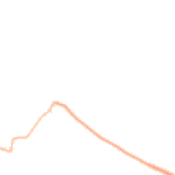 Night-time road noise heatmap for HR3 6AU