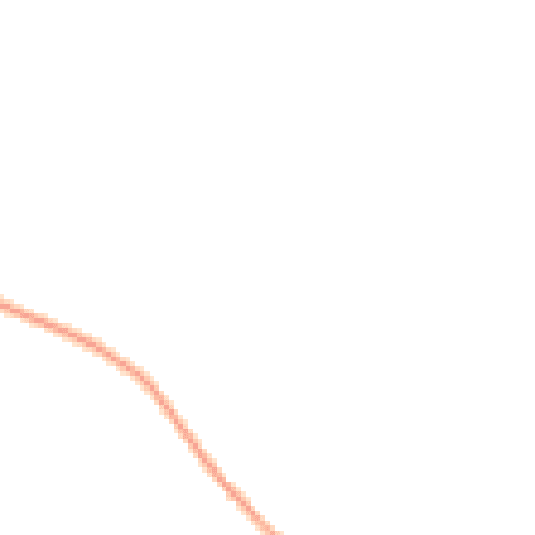 Night-time road noise heatmap for HR3 6BA