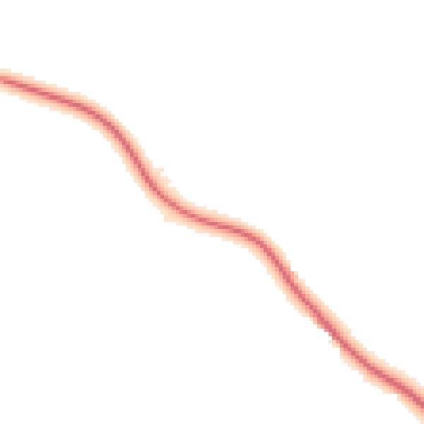 Night-time road noise heatmap for HR3 6DH
