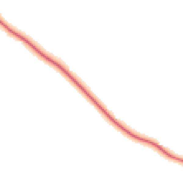 Night-time road noise heatmap for HR3 6DT