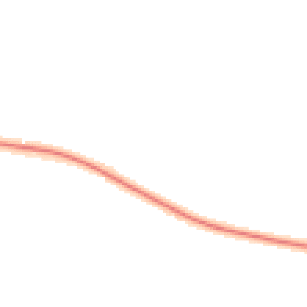 Night-time road noise heatmap for HR3 6EG