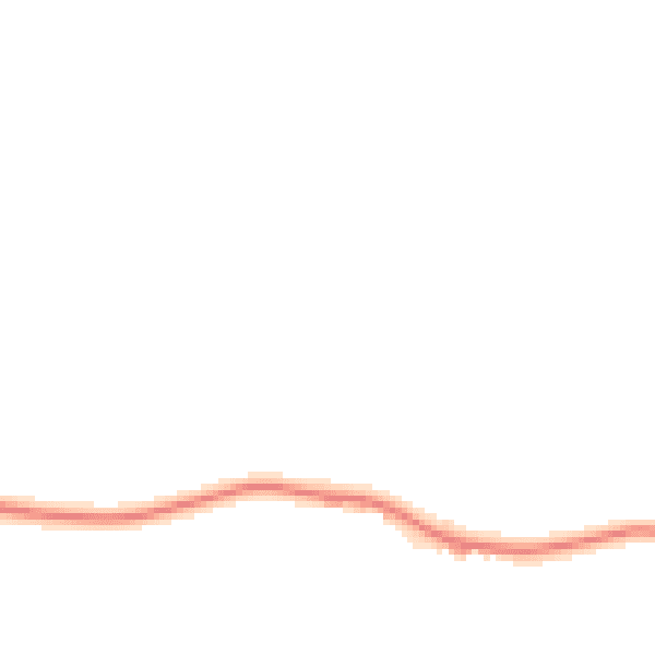Night-time road noise heatmap for HR3 6EL