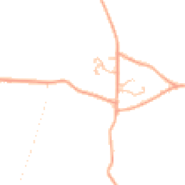 Daytime road noise heatmap for HR3 6LB