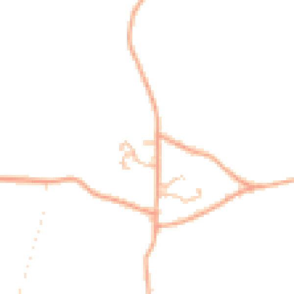 Daytime road noise heatmap for HR3 6LE