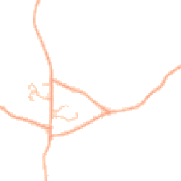 Daytime road noise heatmap for HR3 6LQ