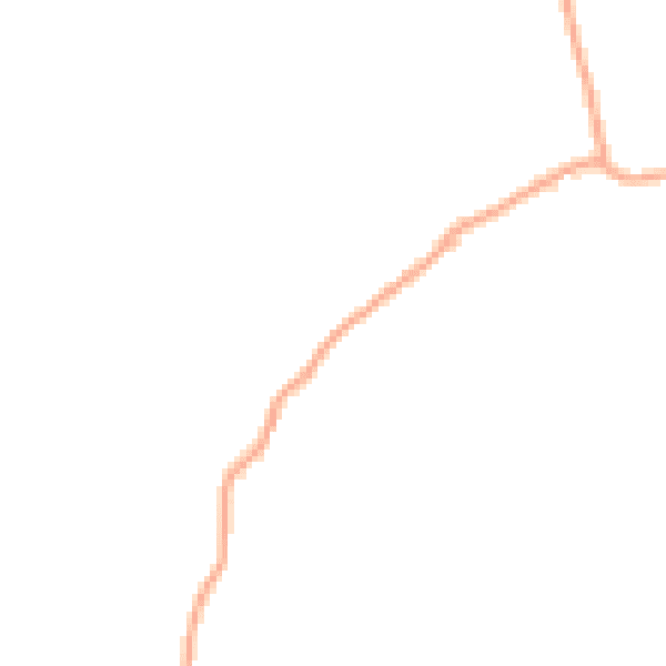 Daytime road noise heatmap for HR3 6LY
