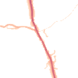 Daytime road noise heatmap for HR3 6NH