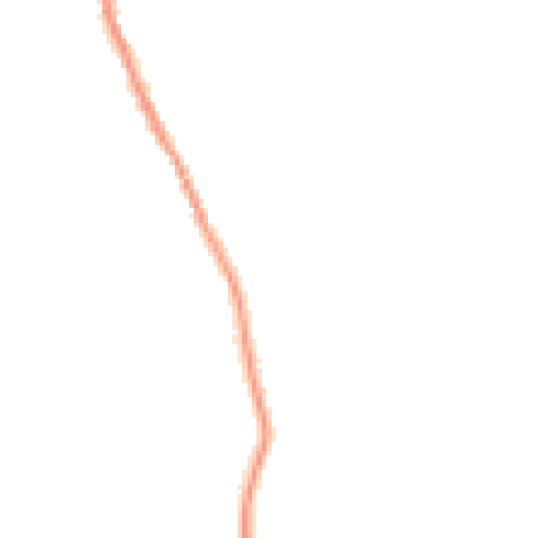 Night-time road noise heatmap for HR3 6NP