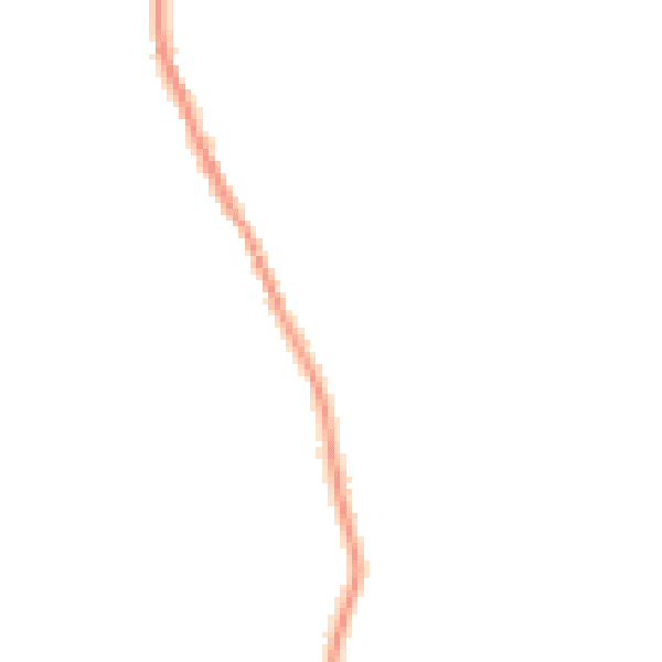 Night-time road noise heatmap for HR3 6NR