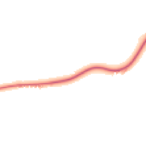 Daytime road noise heatmap for HR3 6NX