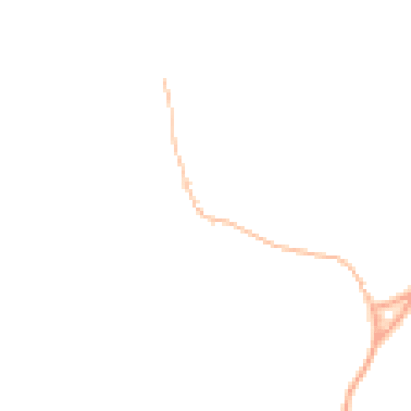 Daytime road noise heatmap for HR3 6PX