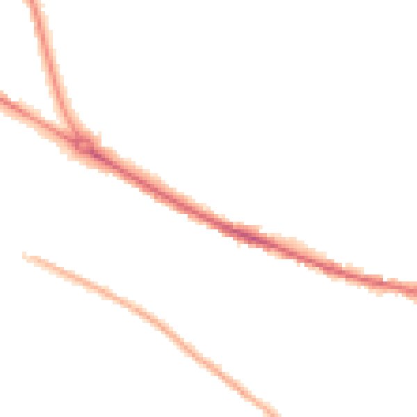 Night-time road noise heatmap for HR4 0DJ