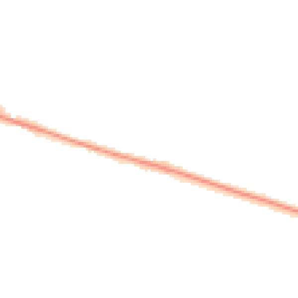 Night-time road noise heatmap for HR4 0SB