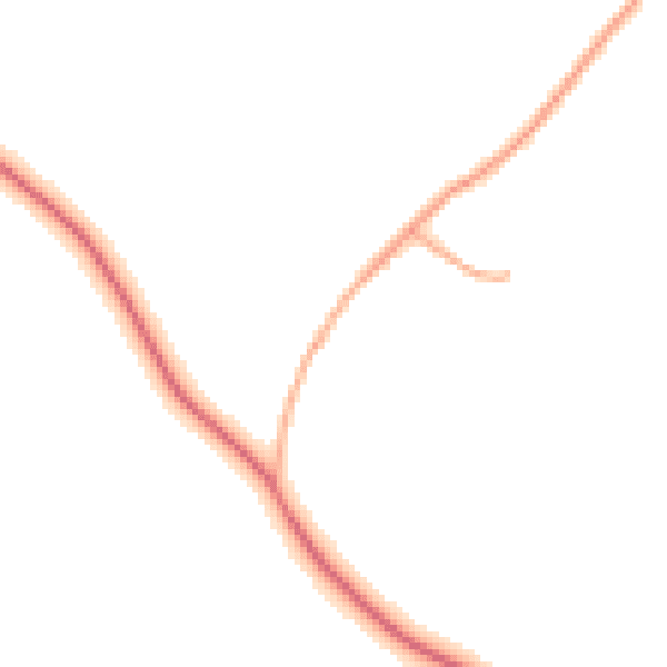 Daytime road noise heatmap for HR4 7AT