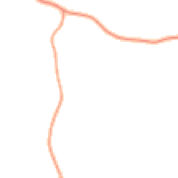Daytime road noise heatmap for HR4 7AX