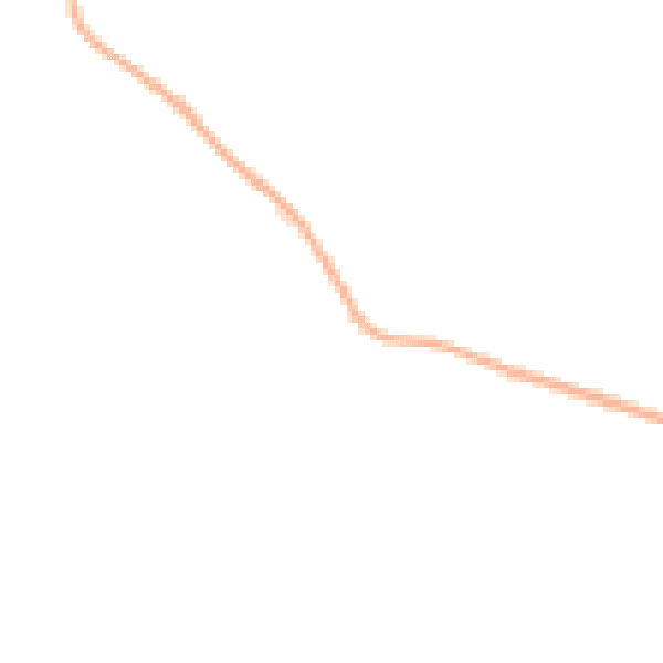 Night-time road noise heatmap for HR4 7BX