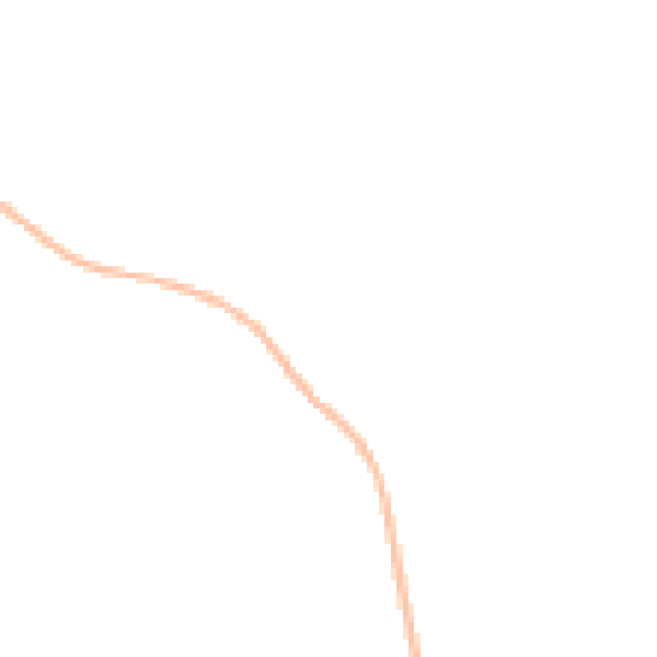 Night-time road noise heatmap for HR4 7FL