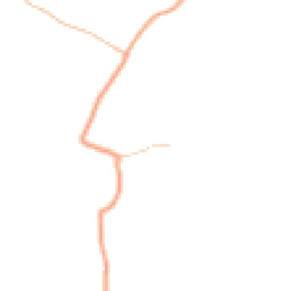 Daytime road noise heatmap for HR4 7JQ