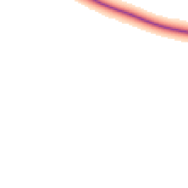Daytime road noise heatmap for HR4 7JW