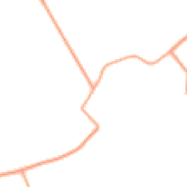 Daytime road noise heatmap for HR4 8HG