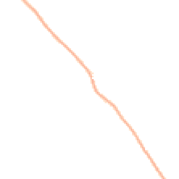 Night-time road noise heatmap for HR4 8NS