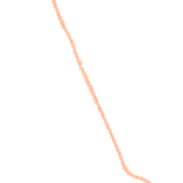 Night-time road noise heatmap for HR4 8NU