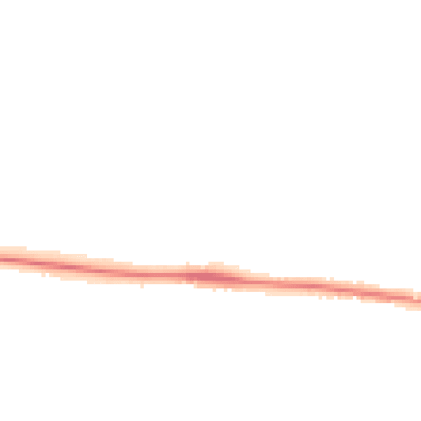 Night-time road noise heatmap for HR4 9WA