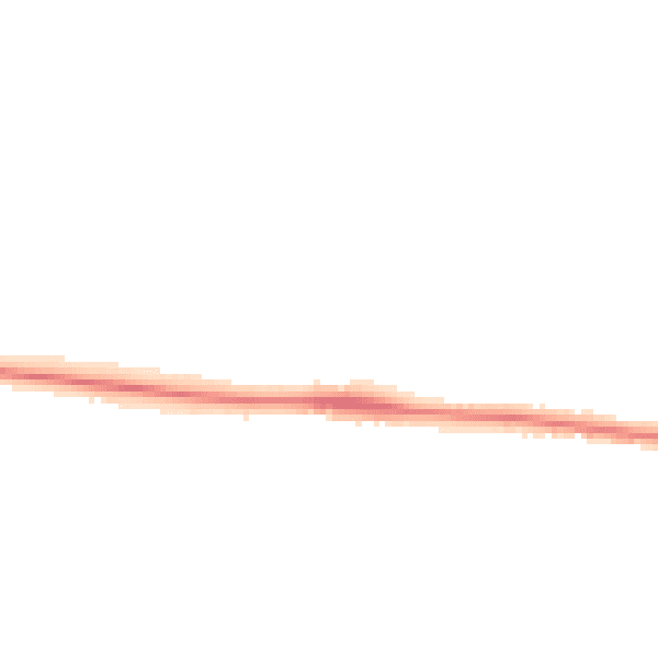 Night-time road noise heatmap for HR4 9WF