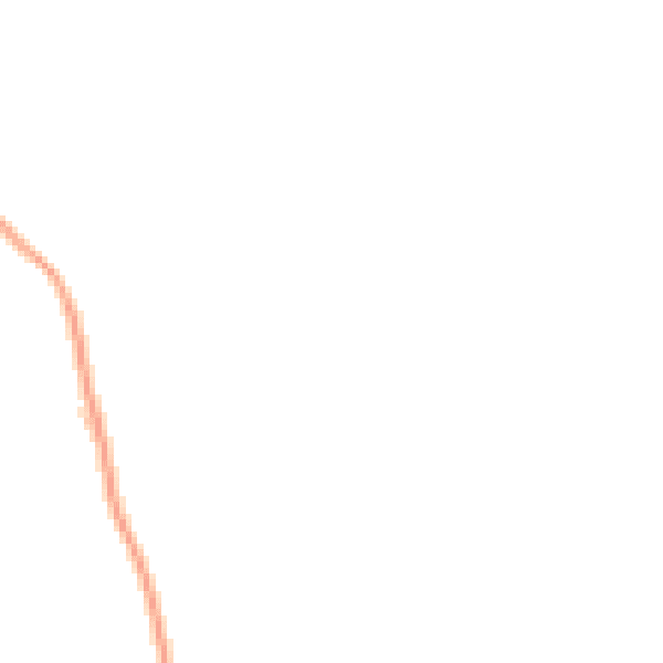 Night-time road noise heatmap for HR6 0AW