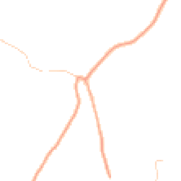 Daytime road noise heatmap for HR6 0JA