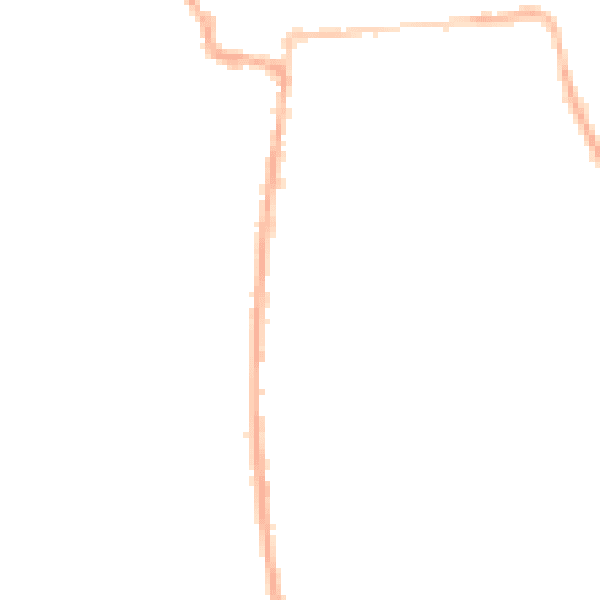 Night-time road noise heatmap for HR6 8FJ