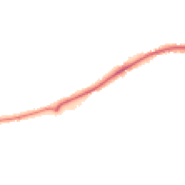 Night-time road noise heatmap for HR6 8RN