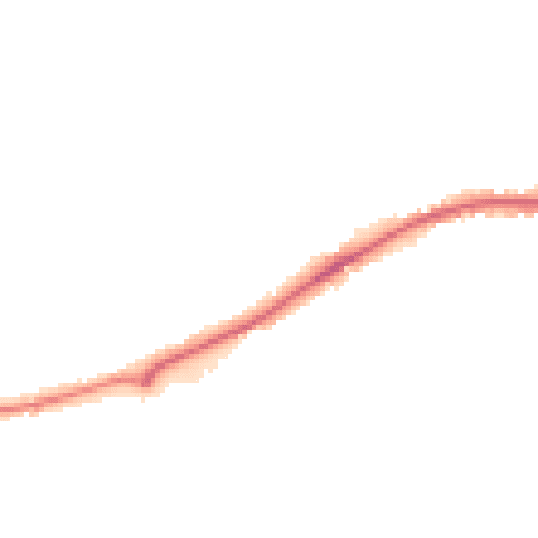 Night-time road noise heatmap for HR6 8SF