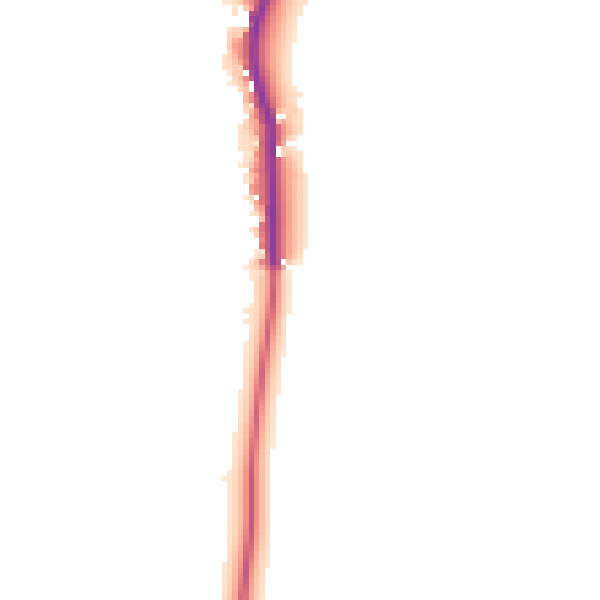 Daytime road noise heatmap for HR6 9GE