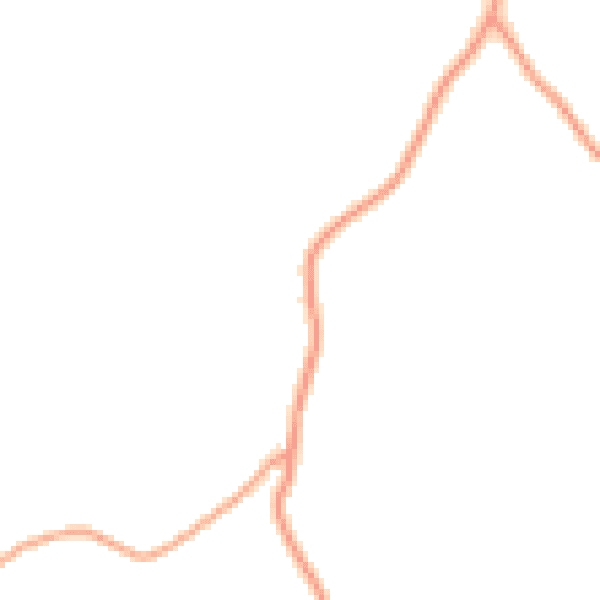 Daytime road noise heatmap for HR6 9JQ
