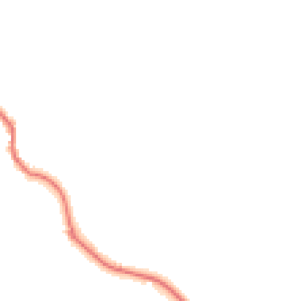 Night-time road noise heatmap for HR6 9UP