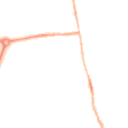 Night-time road noise heatmap for HR8 1AT