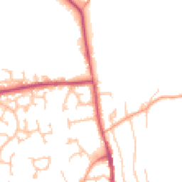 Daytime road noise heatmap for HR8 1BA