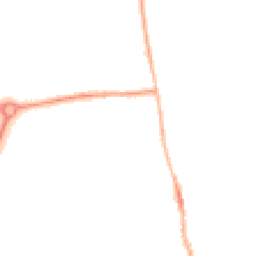 Night-time road noise heatmap for HR8 1BD