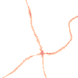 Night-time road noise heatmap for HR8 1BN