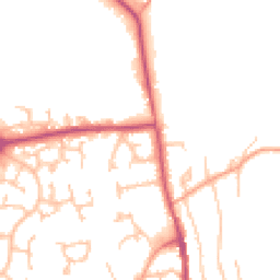 Daytime road noise heatmap for HR8 1BQ