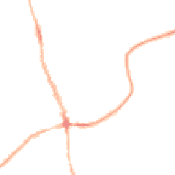 Night-time road noise heatmap for HR8 1DJ