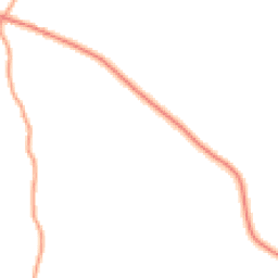 Daytime road noise heatmap for HR8 1EX
