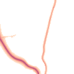 Daytime road noise heatmap for HR8 1HX