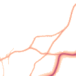 Daytime road noise heatmap for HR8 1JE