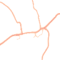 Daytime road noise heatmap for HR8 1PT